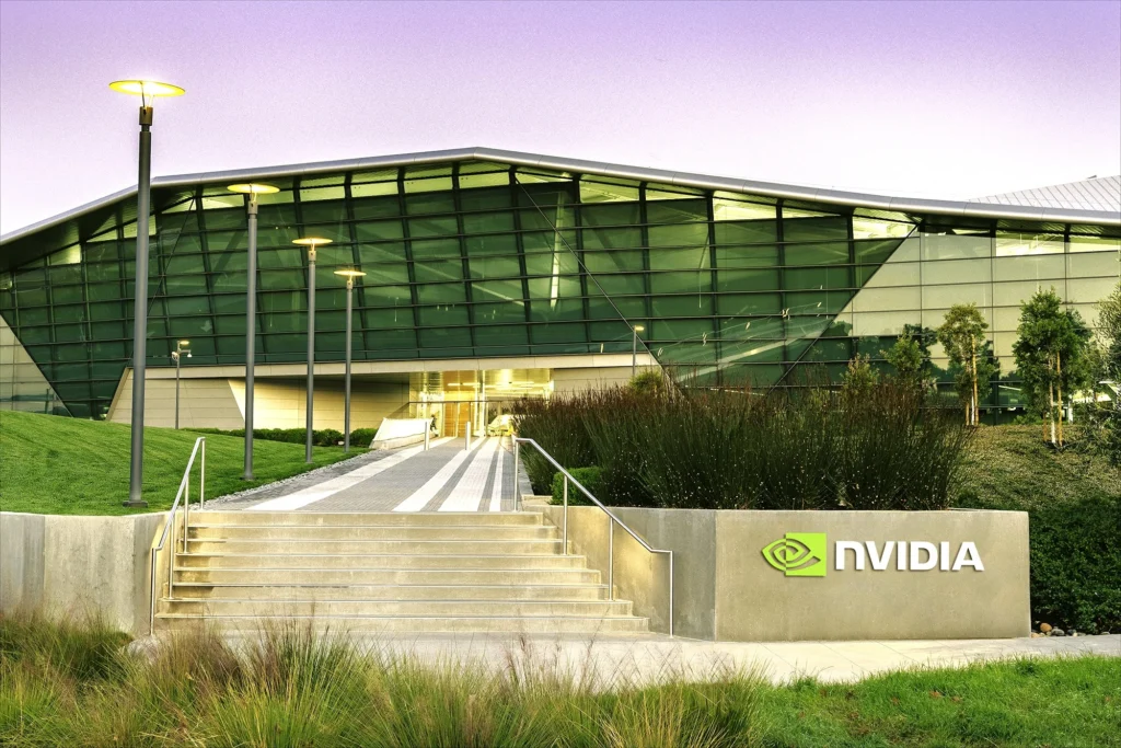 NVIDIA Endeavor building logo